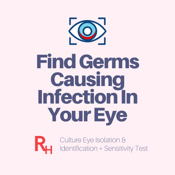 Culture, Eye-Isolation & Identification + Sensitivity Test