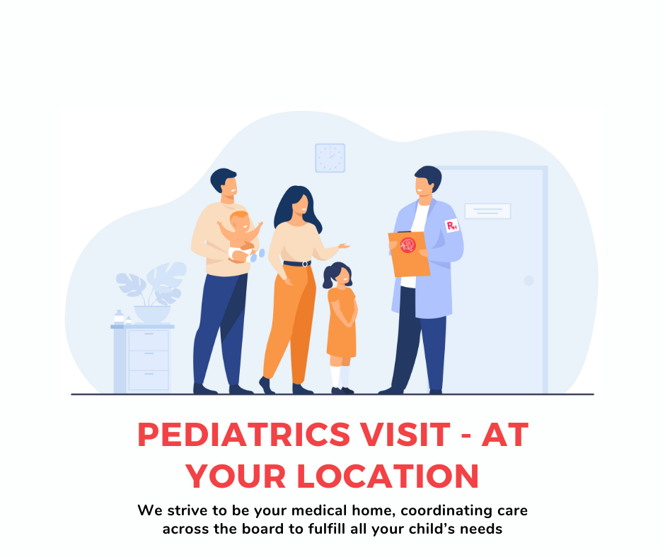 Relish Healthcare - Pediatrics Visit Booking At Your Location